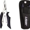Eagle Claw Lazer Sharp Split Ring Pliers W/ Braid Cutter -Daiwa Store 12639575048247