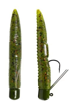 Lunkerhunt Pre-Rigged Finesse Worm 3 Inch Ned Rig Stickbait -Daiwa Store 31535411986521