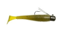 Lunkerhunt Pre-Rigged Finesse Swimbait 3 Inch Paddle Tail Swimbait -Daiwa Store 31535656304729