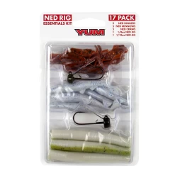 YUM Ned Rig Essentials 17-Piece Kit -Daiwa Store 32102421463129