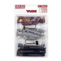 YUM Ned Rig Essentials 17-Piece Kit -Daiwa Store 32102421495897