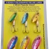 Panther Martin Holographic Deluxe 6 Pack Spinner Kit -Daiwa Store 39551995641945