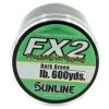 Sunline FX2 Frogging And Flipping Dark Green Braided Line 600 Yd -Daiwa Store 39740012232793