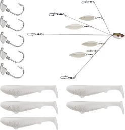 YUM Scottsboro Kit YUMbrella Flash Mob Jr. 3.5 Inch Swimbait Kit 9 YUM Scottsboro Kit YUMbrella Flash Mob Jr. 3.5 Inch Swimbait Kit -Daiwa Store 40397899300953