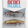 Rebel Tracdown Minnow 3-Piece Variety Pack -Daiwa Store 40412333998169