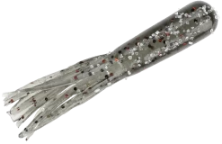 Strike King Bitsy Tube 2 3/4 Inch Soft Plastic Tube 10 Pack -Daiwa Store BT2.75 30 BitsyTube SmokeRedBlackFlake GlamRight