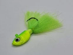 BnR Tackle Walleye Hair Jigs -Daiwa Store Dirty Lemon scaled 1