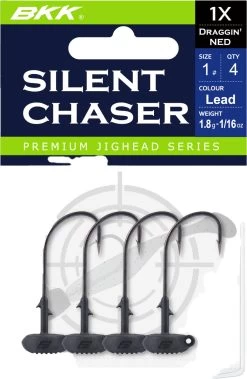 BKK Silent Chaser Draggin' Ned Jig Heads -Daiwa Store Draggin Ned pk
