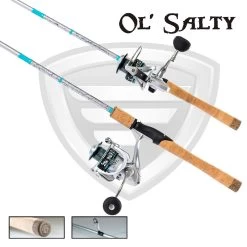 Favorite Fishing Ol' Salty Spinning Combo -Daiwa Store OlSaltySpinningCombo