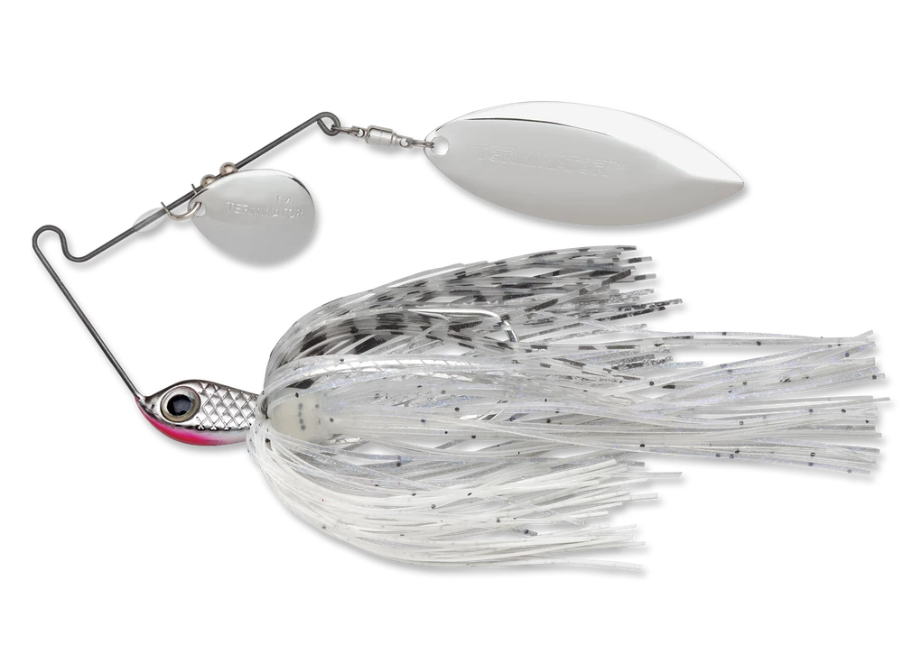 Terminator Stainless Pulse Skirt Spinnerbait Colorado Willow 3/8 Oz. 6 Terminator Stainless Pulse Skirt Spinnerbait Colorado Willow 3/8 Oz. - Image 4