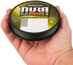 Spiderwire DuraBraid Braided Line - Moss Green -Daiwa Store SpiderWireDURABRAID Filler MossGreen alt2