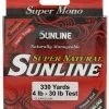 Sunline Super Natural Clear Monofilament 330 Yards -Daiwa Store Super Natural b38beb96 d043 4509 96a2 b15c9327f1f3