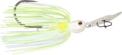 Strike King Thunder Cricket Vibrating Swim Jig -Daiwa Store chartreuse blue glimmer