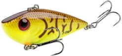 Strike King Red Eyed Shad Tungsten 2 Tap 1/2 Oz. Lipless Crankbait -Daiwa Store chartreuse belly craw