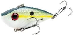 Strike King Red Eyed Shad Tungsten 2 Tap 1/2 Oz. Lipless Crankbait -Daiwa Store chartreuse sexy shad