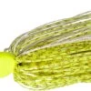 Z-Man Original ChatterBait Elite 3/8 Oz. -Daiwa Store chartreuse white