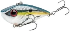Strike King Red Eyed Shad Tungsten 2 Tap 1/2 Oz. Lipless Crankbait -Daiwa Store chrome sexy shad