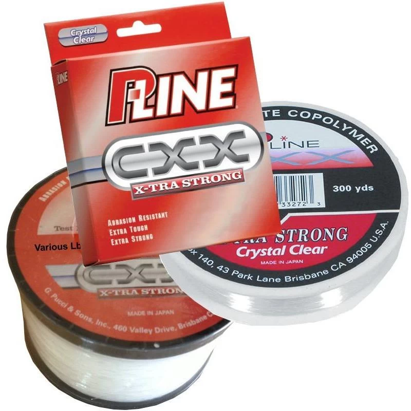 P-Line CXX Crystal Clear X-Tra Strong Fishing Line 3 P-Line CXX Crystal Clear X-Tra Strong Fishing Line